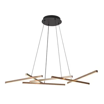 Severine VISILICA LED 40W/CRNA/ ZLATNA/IP20/2400lm