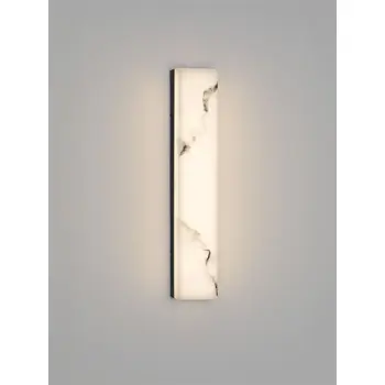 SHADO ZIDNA LED SVJETILJKA CRNA/IMITACIJA ALABASTERA 12W IP20 3000K