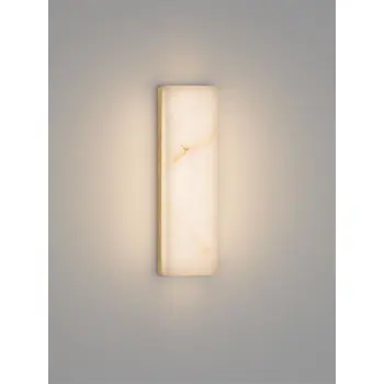 SHADO ZIDNA LED SVJETILJKA ZLATNA/IMITACIJA ALABASTERA 7W IP20 3000K