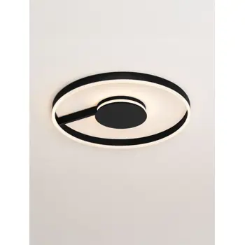 SIENA STROPNA LED SVJETILJKA 48W CCT 2700-3000-4000K TRIAK PRIGUŠLJIVA CRNA