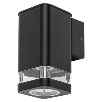 SINTRA VANJSKA ZIDNA SVJETILJKA  GU10 1X MAX 25/MAT CRNA/IP44