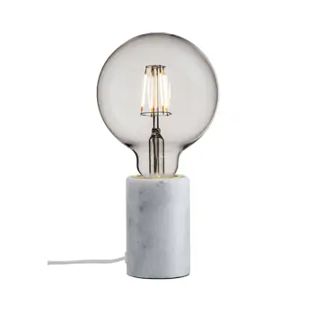 SIV MARBLE STOLNA LAMPA BIJELA E27 IP20