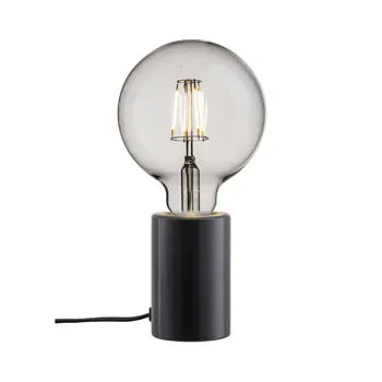 SIV MARBLE STOLNA LAMPA CRNA E27 IP20