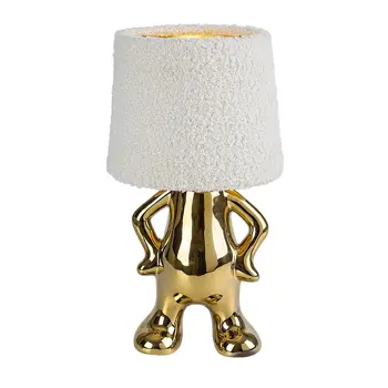 Smurfy STOLNA SVJETILJKA E14 1x MAX 40W/ZLATNA/IP20