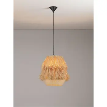 SOL VISILICA PRIRODNI RATAN E27 1X12 IP20