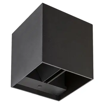 SOLIN VANJSKA ZIDNA SVJETILJKA  G9 1X MAX 5/MAT CRNA/IP54