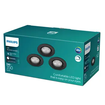 SPARKLE UGRADBENA SVJETILJKA SL261 RD 070 5W 27K LENS 3PK