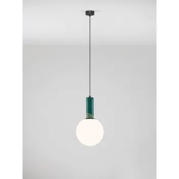 SPAZIO Visilica Grlo A45 E27 1x12 W IP20 Zelena