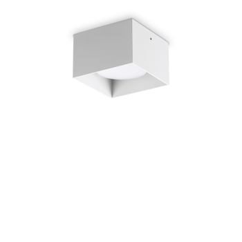 SPIKE STROPNA SVJETILJKA PL1 KVADRATNA BIJELA GX53