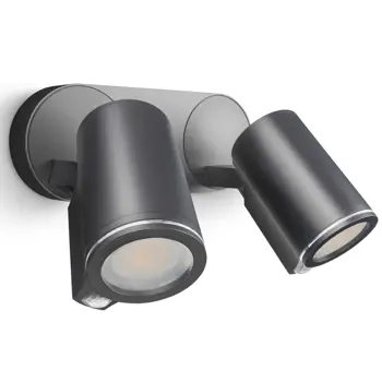 SPOT DUO SC STEINEL ZIDNI LED VANJSKI REFLEKTOR SA SENZOROM ANTRACIT 3000K/IP