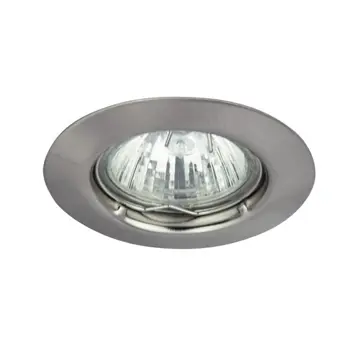 SPOT RELIGHT UGRADBENA SVJETILJKA GU5.3 12V 1X MAX 50/SATENASTI KROM/IP20