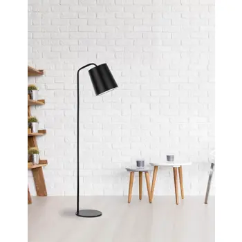 STABILE STAJAĆA LAMPA  E27 /IP20/MATT CRNA