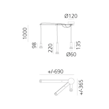 stablight-visilica-zeleni-jantar-gu10-max-68w-75932-02171038.webp