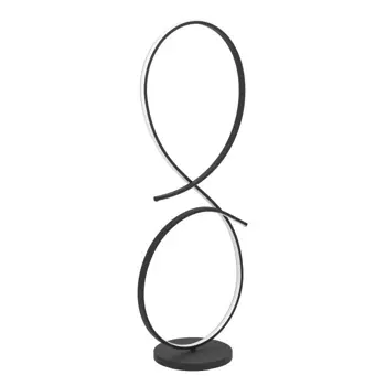 STAJAĆA LAMPA 1xLED 20W, CRNO/BIJELA SERPINS