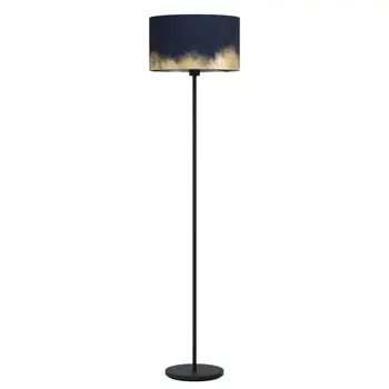 STAJAĆA LAMPA 1xE27 V-1510, CRNA/PLAVA/ZLATNA CASUARITA