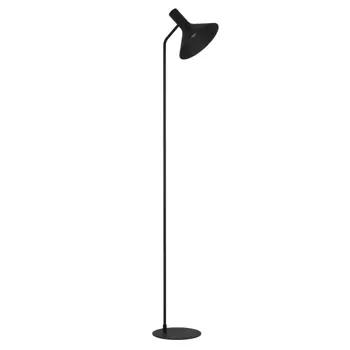 STAJAĆA LAMPA 1xE27 V-1675, CRNA MORESCANA
