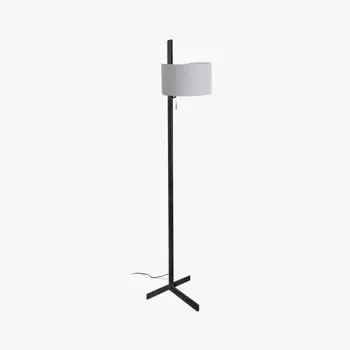 STAND UP BLACK STAJAĆA LAMPA GREY SHADE E27 20W