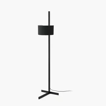 STAND UP CRNA STAJAĆA LAMPA CRNA SJENILO E27 20W