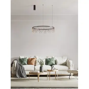 STELLAR VISILICA  LED/3000K/31W/2562Lm/CRNA