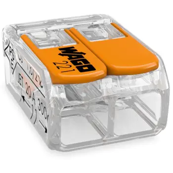 STEZALJKA WAGO 2x0,75-2,5mm/24A/450V