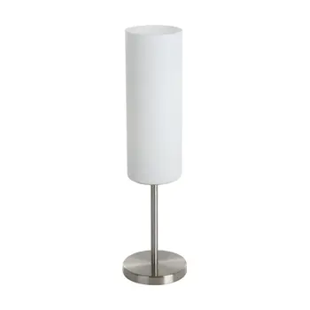 STOLNA LAMPA/1 NIKL-MAT STAKLO OPAL-MAT TROY 3