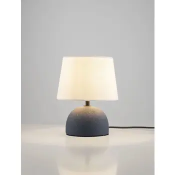 STOLNA SVJETILJKA NOMA 1XE27 BIJELO/PLAVA