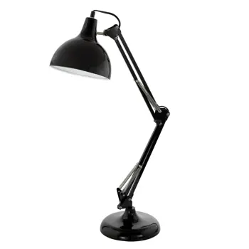STOLNA LAMPA 1xE27 CRNA BORGILLIO