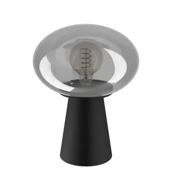 STOLNA LAMPA 1xE27 V-325, CRNO/SIVA MADONNINA