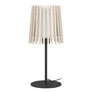 STOLNA LAMPA 1xE27 V-450, CRNO/BEŽ BIJELA FATTORIA