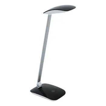 STOLNA LAMPA 1xLED 4,5W, 550lm, NA DODIR, USB, PLASTIKA/CRNA CAJERO