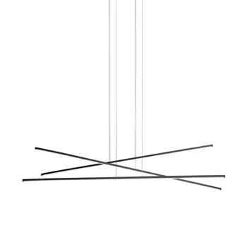STRAIGHT VISEĆA SVJETILJKA IP20/6668lm/2700K CRNA