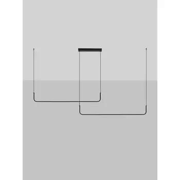 STRITA VISILICA LED/3200K/42W/1849Lm/CRNA