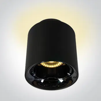 STROPNA LAMPA LED 26W+2W WW IP20 60deg 230V CRNA