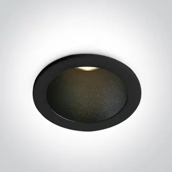 STROPNA UGRADBENA SVJETILJKA 3W WW 230V IP20 DARK LIGHT CRNA