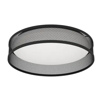 PLAFONJERA 1xLED 20W, PROM 385, CRNA/BIJELA LUPPINERIA