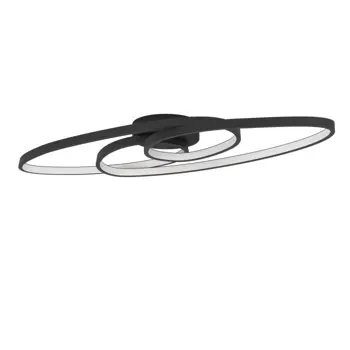 PLAFONJERA 1xLED 36W, D-880, DIMABILNA, CRNO/BIJELA GIANELLA