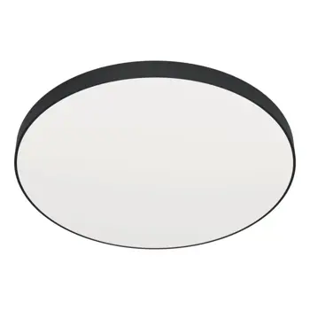 PLAFONJERA 1xLED 36W, PROM 495, DIMABILNA, SA DALJINSKIM,CRNO/BIJELA ZUBIETA-A