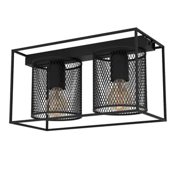 STROPNA/2, E27 ČELIK/CRNA CATTERICK