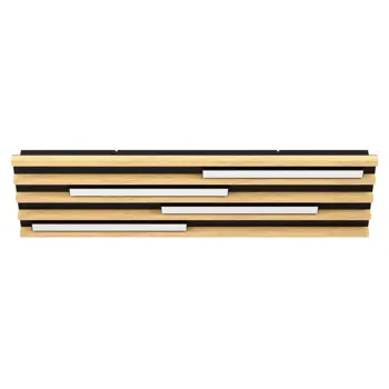 STROPNA LAMPA 4xLED 4X8,5W, 3840lm, 780X220, DRVO/CRNA MARREIRA