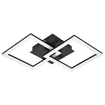 STROPNA LAMPA 1xLED 21,5W, DIMABILNA BIJELA, CRNO/BIJELA PARANDAY-Z