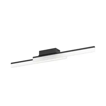 STROPNA LAMPA 2xLED 2X11W, IP44, D-880,CRNO/BIJELA PALMITAL