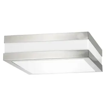 STUTTGART VANJSKA STROPNA SVJETILJKA  E27 2X MAX 11/SATENASTI KROM/IP44