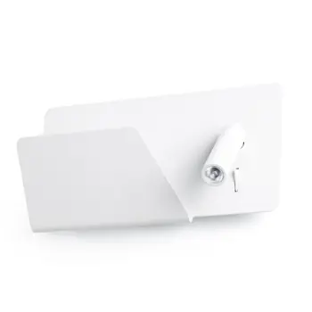 SUAU USB WHITE ZIDNA SVJETILJKA  WITH LED LEFT READER HIGH