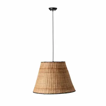 SUMBA VISILICA  CRNA  P.RATTAN E27 fi560*360*fi315