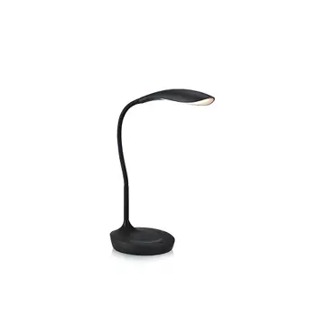 SWAN USB STOLNA LAMPA CRNA FIXED LED