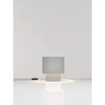 SYRIN Stolna svjetiljka Grlo E27 1x12 W IP20 Siva