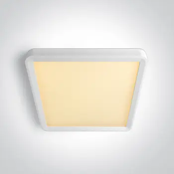 TANKA ČETVRTASTA BIJELA LED PLAFONJERA 18W CCT UGR19 230V