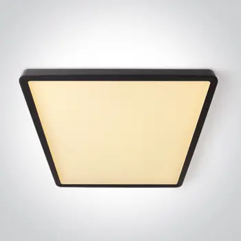 TANKA ČETVRTASTA CRNA LED PLAFONJERA 32W CCT UGR19 230V