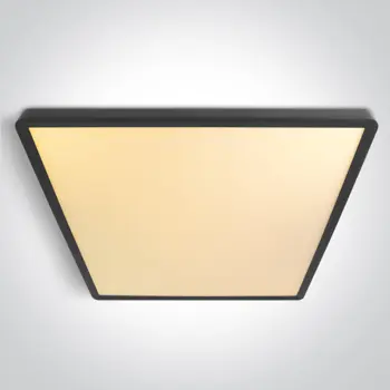 TANKA ČETVRTASTA CRNA LED PLAFONJERA 40W CCT UGR19 230V