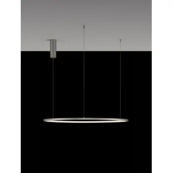 TARQUIN VISILICA LED 46W/3000K/1708lm/DIMM/IP20/BRUŠENO SREBRO